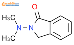 2-(dimethylamino)-2,3-dihydro-1H-Isoindol-1-one结构式图片|342607-81-2结构式图片