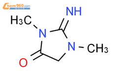 2-亚氨基-1,3-二甲基咪唑-4-酮结构式图片|34293-22-6结构式图片