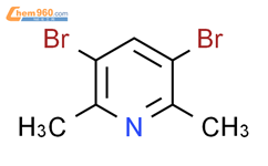 2,6-二甲基-3,5-二溴吡啶结构式图片|3430-34-0结构式图片