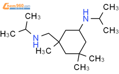 N-异丙基-3-[(异丙基氨基)甲基]-3,5,5-三甲基环己烷胺结构式图片|343595-80-2结构式图片