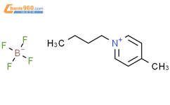 4-甲基-1-丁基吡啶四氟硼酸盐结构式图片|343952-33-0结构式图片