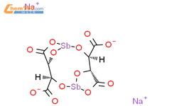 酒石酸锑钠结构式图片|34521-09-0结构式图片
