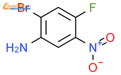 2-溴-4-氟-5-硝基苯胺结构式图片|346433-97-4结构式图片