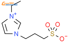 1-丙基磺酸-3-乙基咪唑内盐结构式图片|346610-35-3结构式图片