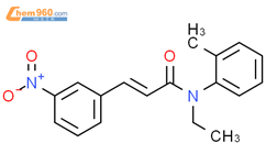 (2E)-N-ethyl-N-(2-methylphenyl)-3-(3-nitrophenyl)acrylamide