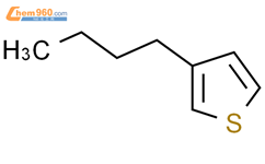 3-丁基噻吩结构式图片|34722-01-5结构式图片
