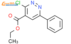 Ethyl 3-chloro-6-phenylpyridazine-4-carboxylate结构式图片|34750-70-4结构式图片