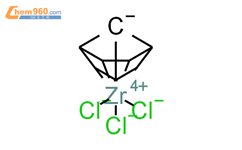 (η-环戊二烯基)三氯化锆结构式图片|34767-44-7结构式图片