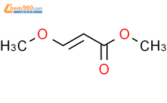 3-甲氧基丙烯酸甲酯结构式图片|34846-90-7结构式图片