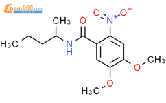 4,5-dimethoxy-2-nitro-N-(pentan-2-yl)benzamide