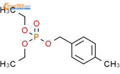 Diethyl (4-methylphenyl)methyl Phosphate结构式图片|34921-09-0结构式图片