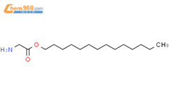 tetradecyl 2-aminoacetate结构式图片|35039-66-8结构式图片