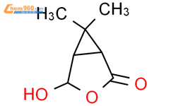 3-Oxabicyclo[3.1.0]hexan-2-one, 4-hydroxy-6,6-dimethyl-, (1R,5S)-结构式图片|350699-93-3结构式图片