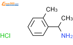 1-(2-甲基苯基)乙胺盐酸盐结构式图片|35106-87-7结构式图片