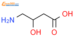 α-羟基-γ-氨基丁酸结构式图片|352-21-6结构式图片