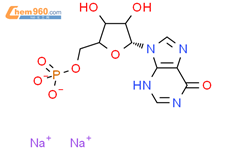 肌苷5-单磷酸二钠盐水合物结构式图片|352195-40-5结构式图片