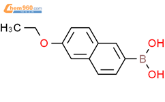 6-乙氧基-2-萘硼酸结构式图片|352525-98-5结构式图片
