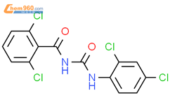 Benzamide, 2,6-dichloro-N-[[(2,4-dichlorophenyl)amino]carbonyl]-结构式图片|35372-50-0结构式图片