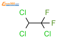 1,2,2-三氯-1,1-二氟乙烷结构式图片|354-21-2结构式图片