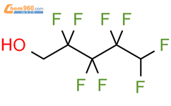 2,2,3,3,4,4,5,5-八氟-1-戊醇结构式图片|355-80-6结构式图片