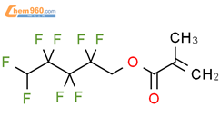 甲基丙烯酸八氟戊酯结构式图片|355-93-1结构式图片