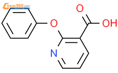 2-苯氧基烟酸结构式图片|35620-71-4结构式图片