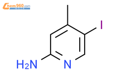 2-氨基-5-碘-4-甲基吡啶结构式图片|356561-08-5结构式图片
