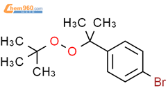 Peroxide, 1-(4-bromophenyl)-1-methylethyl 1,1-dimethylethyl结构式图片|35658-88-9结构式图片
