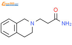 2(1H)-Isoquinolinepropanamide, 3,4-dihydro-结构式图片|35729-62-5结构式图片