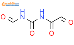 N-formyl-N'-glyoxylurea结构式图片|35805-53-9结构式图片