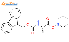 (S)-[1-甲基-2-氧代-2-(1-哌啶基氧基)乙基]-氨基甲酸-9H-芴-9-基甲酯结构式图片|35820-67-8结构式图片
