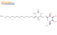 N-[(E,3R)-3-羟基-1-[(2S,3R,4S,5R,6R)-3,4,5-三羟基-6-(羟基甲基)四氢吡喃-2-基]氧基十八碳-4-烯-2-基]乙酰胺