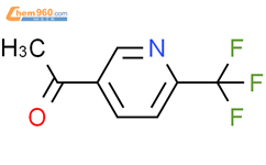 1-[6-(三氟甲基)吡啶-3-基]乙酮结构式图片|358780-14-0结构式图片