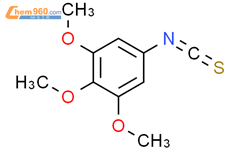 3,4,5-三甲氧基异硫氰酸苯酯结构式图片|35967-24-9结构式图片