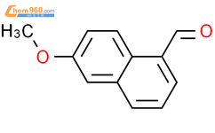 (9ci)-6-甲氧基-1-萘羧醛结构式图片|3597-42-0结构式图片