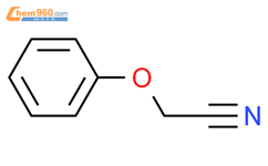 苯氧乙腈结构式图片|3598-14-9结构式图片