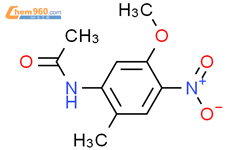 N-(5-甲氧基-2-甲基-4-硝基苯基)乙酰胺结构式图片|361162-90-5结构式图片