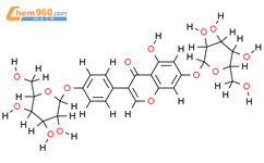 染料木素-7,4'-二-O-β-D-葡萄糖苷