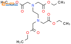 乙烯二胺-n,n,N,N-四乙酸 四乙酯结构式图片|3626-00-4结构式图片