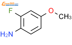 3-氟-4-甲氧基苯胺结构式图片|366-99-4结构式图片