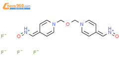 [oxybis(methanediylpyridin-1-yl-4-ylidene)]bis(N-oxomethanaminium) dihydrogen tetrafluoride结构式图片|36683-71-3结构式图片