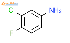 3-氯-4-氟苯胺结构式图片|367-21-5结构式图片