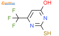 4-羟基-6-三氟甲基嘧啶-2-硫醇结构式图片|368-54-7结构式图片