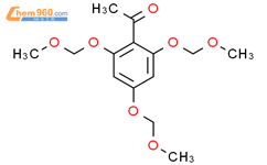 1-2,4,6-Tris(methoxymethoxy)phenyl-ethanone结构式图片|36804-11-2结构式图片