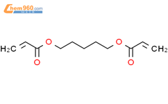 1,5-戊二醇二丙烯酸酯结构式图片|36840-85-4结构式图片
