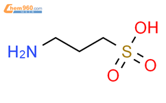 3-氨基-1-丙烷磺酸结构式图片|3687-18-1结构式图片
