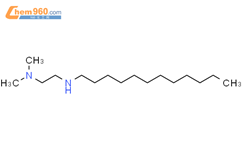 [2-(二甲氨基)乙基](十二烷基)胺结构式图片|36882-44-7结构式图片