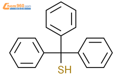 三苯基甲硫醇结构式图片|3695-77-0结构式图片