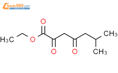 ethyl 6-methyl-2,4-dioxoheptanoate结构式图片|36983-32-1结构式图片