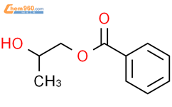 丙二醇单苯甲酸酯结构式图片|37086-84-3结构式图片